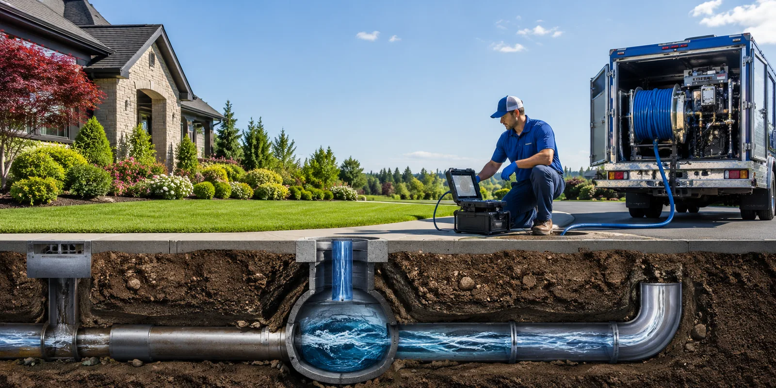Drainage restoration information for Bluffton, IN